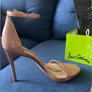 Pink Strap High Heels by Sam Edelman